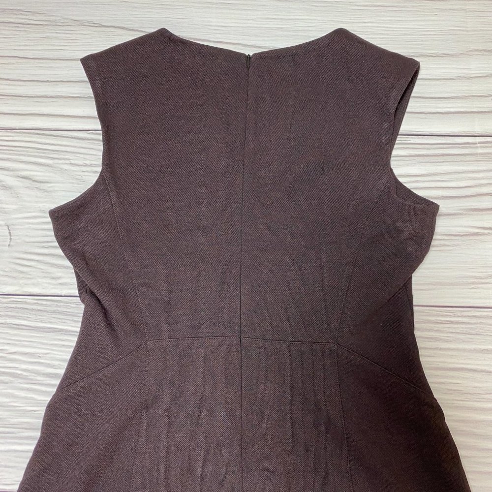 M.M. Lafleur Maggie Textured Ponte Dress Malbec - Picture 10 of 16